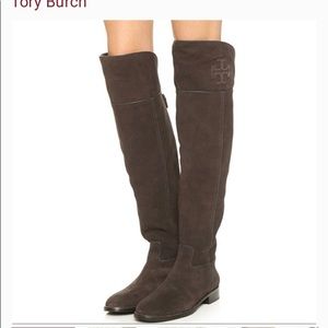 Tory Burch Over-the-Knee Suede Boot Never worn